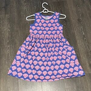Hanna Andersson Pink and Blue Sleeveless Sundress